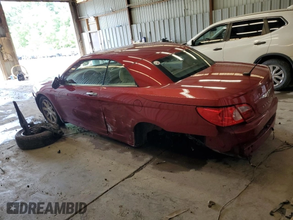 2008 Chrysler Sebring Limited с VIN 1C3LC65M88N102877, выставлен на аукционе Copart как лот 64586245 с пробегом Не указан миль и Списание • Salvage title. История ставок и продаж доступна на DreamBid. Изображение 2.