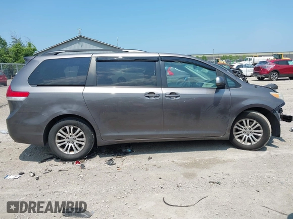2012 Toyota Sienna XLE AAS with VIN 5TDYK3DCXCS202574, listed as a IAAI auction lot 42714762 with 234,287 mi miles and . Bid and sale history available at DreamBid. Image 14.