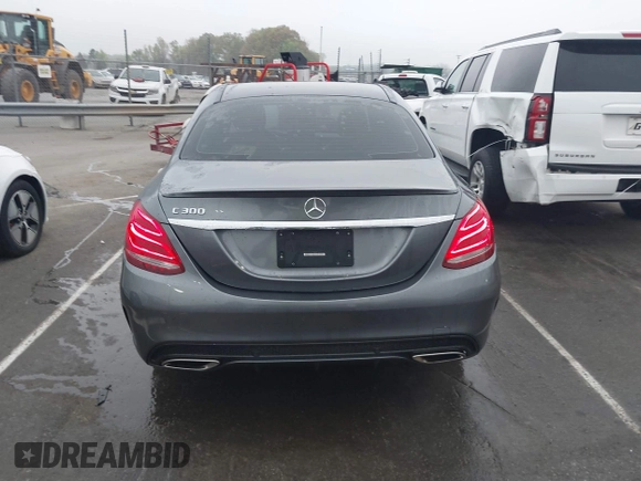 2017 Mercedes-Benz C 300 with VIN 55SWF4JB8HU230686, listed as a IAAI auction lot 41924402 with 102,989 mi miles and . Bid and sale history available at carsss.com. Image 17.