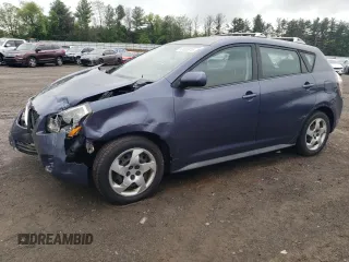 2010 Pontiac Vibe 1SA z VIN 5Y2SP6E81AZ404878, wystawiony jako Copart lot #55658815 z przebiegiem 103 670 mil mil oraz Szkoda całkowita • Salvage title. Historia ofert i sprzedaży dostępna na DreamBid. Obrazek 1.