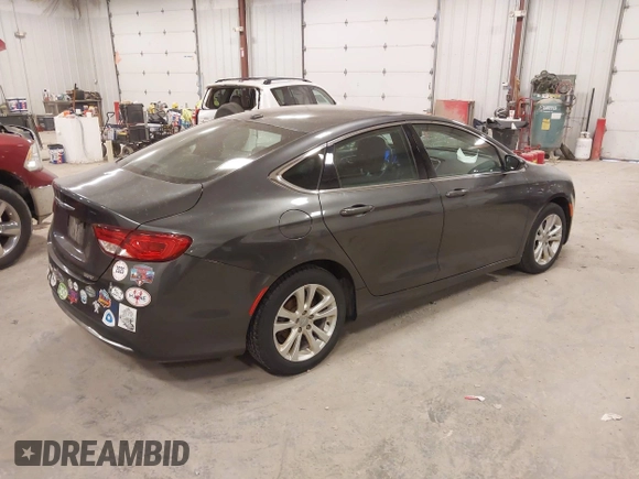 2015 Chrysler 200 Limited with VIN 1C3CCCAB8FN623999, listed as a IAAI auction lot 42040995 with 187,314 mi miles and . Bid and sale history available at DreamBid. Image 4.