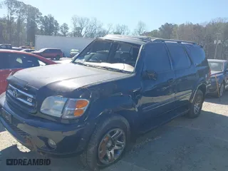 2003 Toyota Sequoia Limited with VIN 5TDBT48AX3S199046, listed as a IAAI auction lot 41853140 with 170,958 mi miles. Bid and sale history available at carsss.com. Image 10.
