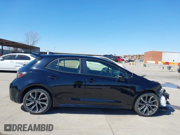 2022 Toyota Corolla Hatchback XSE with VIN JTNC4MBE4N3148686, listed as a IAAI auction lot 41773525 with 20,622 mi miles. Bid and sale history available at carsss.com. Image 14.