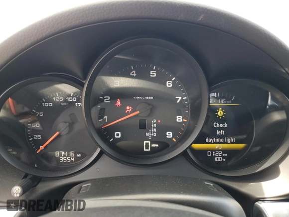 2014 Porsche Boxster с VIN WP0CA2A88EK120697, выставлен на аукционе Copart как лот 62939584 с пробегом 87 416 миль миль и Списание • Salvage title. История ставок и продаж доступна на DreamBid. Изображение 9.