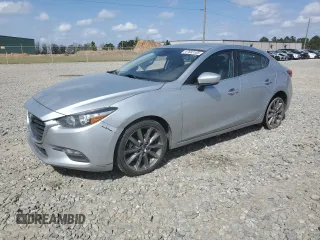2018 Mazda 3 Touring with VIN 3MZBN1V36JM179756, listed as a Copart auction lot 47603105 with 107,881 mi miles and Salvage Title. Bid and sale history available at carsss.com. Image 1.