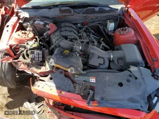 2013 Ford Mustang V6 with VIN 1ZVBP8AM2D5233792, listed as a Copart auction lot 49717455 with 0 mi miles and Salvage Title. Bid and sale history available at carsss.com. Image 11.