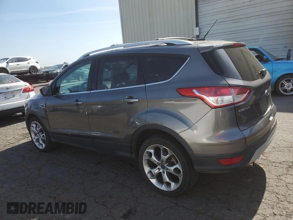 2013 Ford Escape Titanium with VIN 1FMCU0J97DUC86650, listed as a Copart auction lot 54426135 with 110,605 mi miles and Clean Title. Bid and sale history available at carsss.com. Image 2.