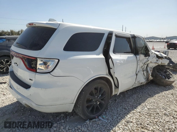 2018 Dodge Durango GT with VIN 1C4RDHDG6JC413803, listed as a Copart auction lot 49634955 with 114,181 mi miles and Salvage title. Bid and sale history available at DreamBid. Image 3.