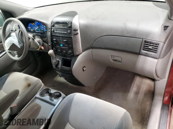 2010 Toyota Sienna CE with VIN 5TDKK4CC6AS325430, listed as a Copart auction lot 41908895 with 180,617 mi miles and Non Repairable. Bid and sale history available at DreamBid. Image 8.