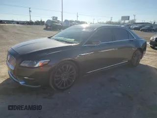2017 Lincoln Continental Select with VIN 1LN6L9TK0H5605214, listed as a Copart auction lot 88552245 with 108,931 mi miles and Salvage Title. Bid and sale history available at carsss.com. Image 1.