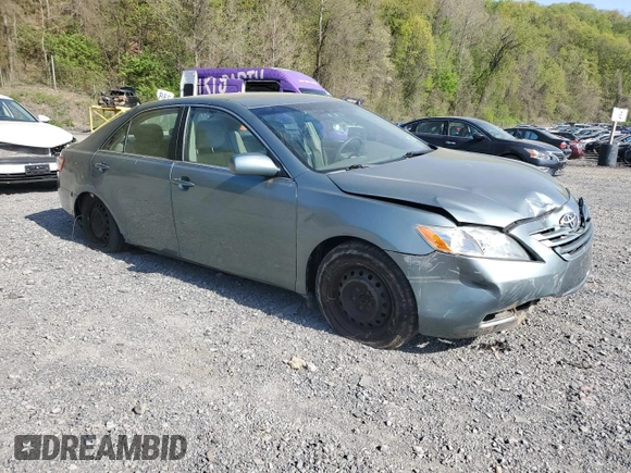 2007 Toyota Camry CE with VIN 4T1BE46K97U637090, listed as a Copart auction lot 54683875 with 139,528 mi miles and Salvage Title. Bid and sale history available at carsss.com. Image 4.