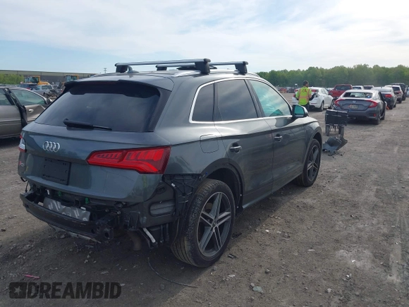 2019 Audi SQ5 Premium with VIN WA1A4AFYXK2025887, listed as a IAAI auction lot 42225112 with 68,154 mi miles and . Bid and sale history available at DreamBid. Image 4.