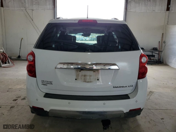 2013 Chevrolet Equinox LTZ with VIN 1GNFLGEK8DZ129228, listed as a Copart auction lot 50717895 with 115,422 mi miles and Salvage Title. Bid and sale history available at carsss.com. Image 6.