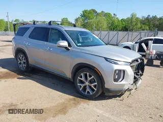 2021 Hyundai Palisade SEL z VIN KM8R44HE8MU335357, wystawiony jako IAAI lot #42037260 z przebiegiem 92 693 mil mil oraz . Historia ofert i sprzedaży dostępna na DreamBid. Obrazek 1.