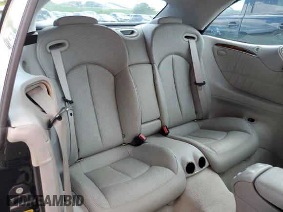 2005 Mercedes-Benz CLK 500 with VIN WDBTK75G45T035778, listed as a Copart auction lot 51510295 with 44,100 mi miles and Salvage title. Bid and sale history available at DreamBid. Image 10.