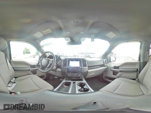 2019 Ford F-150 XL with VIN 1FTEW1E41KFC39126, listed as a Copart auction lot 61358815 with 43,765 mi miles and Salvage title. Bid and sale history available at DreamBid. Image 14.