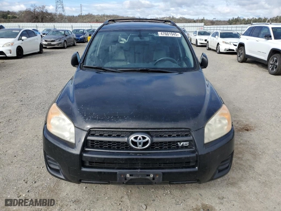 2010 Toyota RAV4 with VIN JTMBK4DV5AD013739, listed as a Copart auction lot 47601945 with 166,588 mi miles and Salvage Title. Bid and sale history available at carsss.com. Image 5.