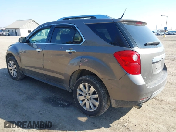 2011 Chevrolet Equinox LTZ with VIN 2CNFLGE56B6316698, listed as a IAAI auction lot 41781663 with 142,336 mi miles. Bid and sale history available at carsss.com. Image 3.