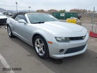 2014 Chevrolet Camaro LT with VIN 2G1FB3D32E9315382, listed as a IAAI auction lot 41726053 with 120,668 mi miles. Bid and sale history available at carsss.com. Image 1.
