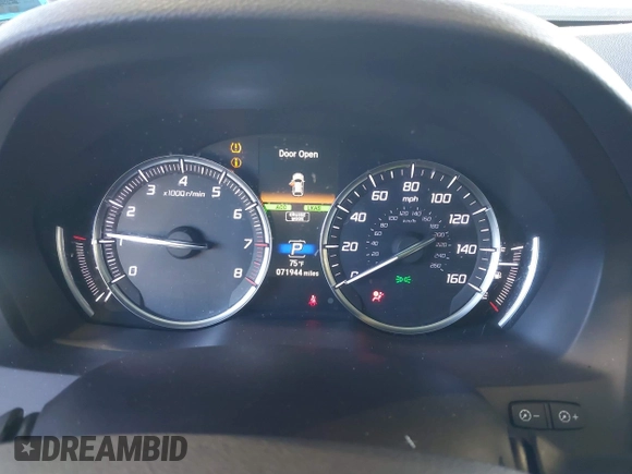 2020 Acura MDX with VIN 5J8YD4H33LL036119, listed as a IAAI auction lot 41827752 with 71,944 mi miles. Bid and sale history available at carsss.com. Image 7.