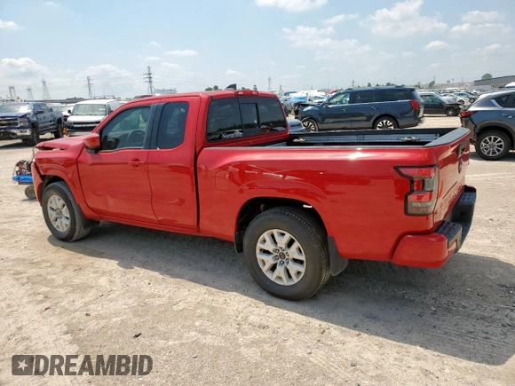 2022 Nissan Frontier S with VIN 1N6ED1CL1NN620840, listed as a Copart auction lot 59368005 with 69,939 mi miles and Salvage title. Bid and sale history available at DreamBid. Image 2.