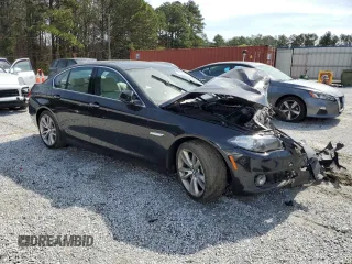 2015 BMW 5 Series 535i with VIN WBA5B1C59FD920690, listed as a Copart auction lot 49228425 with Not Provided miles and Salvage Title. Bid and sale history available at carsss.com. Image 4.