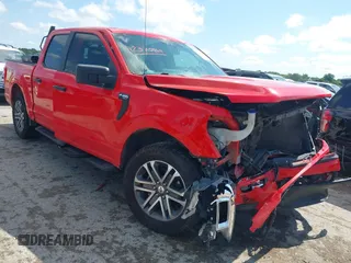2021 Ford F-150 XL with VIN 1FTEW1CP8MKD05727, listed as a IAAI auction lot 42375464 with 55,647 mi miles and . Bid and sale history available at DreamBid. Image 1.