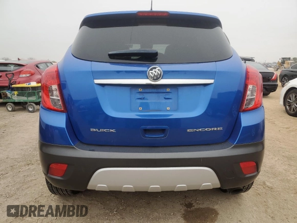 2016 Buick Encore with VIN KL4CJASB0GB719305, listed as a Copart auction lot 45307235 with 71,098 mi miles and Salvage Title. Bid and sale history available at DreamBid. Image 6.