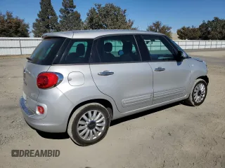 2014 FIAT 500L Easy with VIN ZFBCFABH6EZ024667, listed as a Copart auction lot 75938254 with 99,287 mi miles and Salvage Title. Bid and sale history available at carsss.com. Image 3.