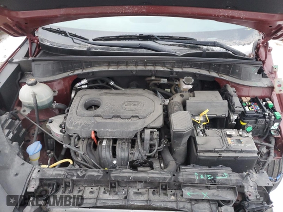2020 Hyundai Tucson Sport with VIN KM8J3CAL2LU152697, listed as a Copart auction lot 88372495 with 52,327 mi miles and Salvage title. Bid and sale history available at DreamBid. Image 11.