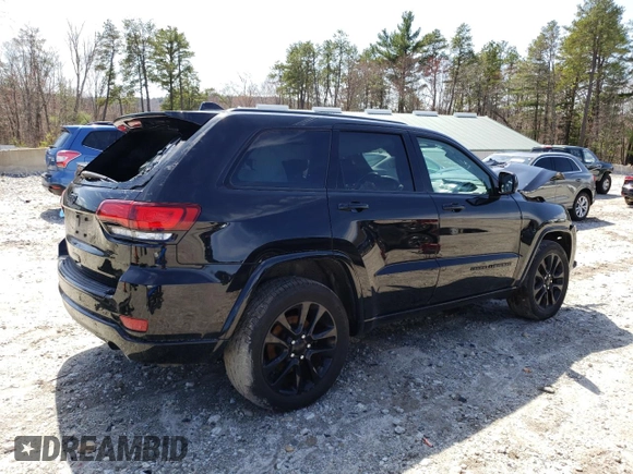 2017 Jeep Grand Cherokee Laredo with VIN 1C4RJFAG0HC892117, listed as a Copart auction lot 49655385 with 108,133 mi miles and Salvage Title. Bid and sale history available at carsss.com. Image 3.