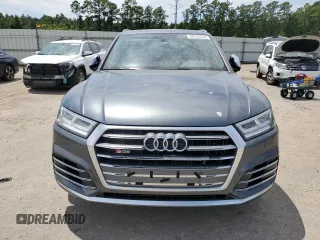 2018 Audi SQ5 Premium Plus with VIN WA1A4AFY6J2084420, listed as a Copart auction lot 68726034 with Not Provided miles and Salvage Title. Bid and sale history available at DreamBid. Image 5.