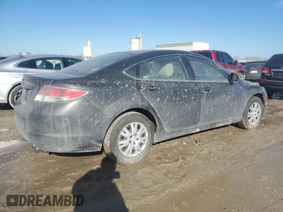 2012 Mazda 6 i Sport with VIN 1YVHZ8BH8C5M01713, listed as a Copart auction lot 41476455 with 164,435 mi miles and Salvage title. Bid and sale history available at DreamBid. Image 3.