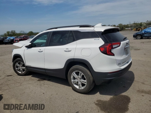 2022 GMC Terrain SLE z VIN 3GKALTEV3NL265091, wystawiony jako Copart lot #54828235 z przebiegiem 34 259 mil mil oraz Szkoda całkowita • Salvage title. Historia ofert i sprzedaży dostępna na DreamBid. Obrazek 2.