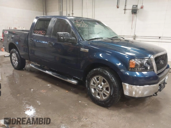 2006 Ford F-150 XLT with VIN 1FTPW14V56FA93676, listed as a IAAI auction lot 41519823 with 191,615 mi miles and . Bid and sale history available at carsss.com. Image 1.