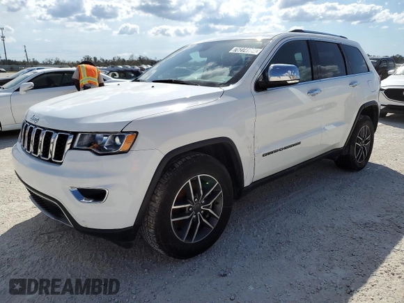 2022 Jeep Grand Cherokee WK Limited with VIN 1C4RJEBG5NC125819, listed as a Copart auction lot 76274964 with 0 mi miles and Salvage Title. Bid and sale history available at carsss.com. Image 1.