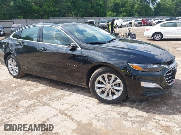 2025 Chevrolet Malibu LT with VIN 1G1ZD5ST5SF145835, listed as a IAAI auction lot 42127886 with 12,818 mi miles and . Bid and sale history available at DreamBid. Image 1.