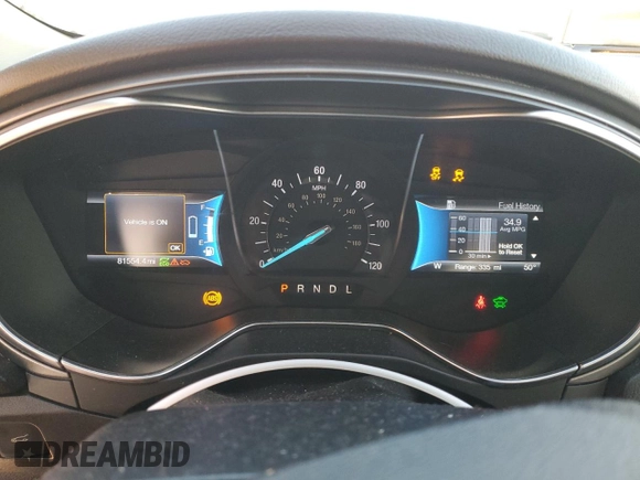 2018 Ford Fusion Hybrid S with VIN 3FA6P0UU4JR122581, listed as a Copart auction lot 88984465 with 81,554 mi miles and Salvage Title. Bid and sale history available at carsss.com. Image 9.