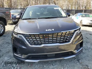 2023 Kia Carnival SX Prestige with VIN KNDNE5H33P6292205, listed as a Copart auction lot 80533594 with 16,543 mi miles and Salvage Title. Bid and sale history available at carsss.com. Image 5.