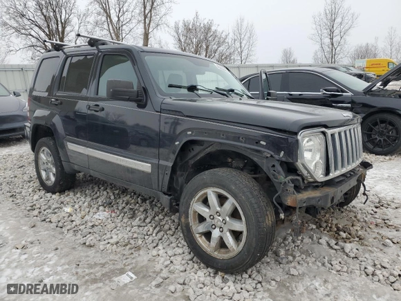 2009 Jeep Liberty Limited with VIN 1J8GN58K49W524354, listed as a Copart auction lot 45030495 with 168,820 mi miles and Clean Title. Bid and sale history available at carsss.com. Image 4.