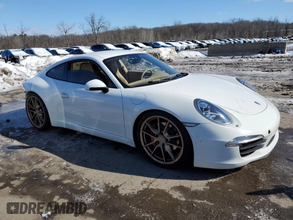 2012 Porsche 911 991 Carrera S with VIN WP0AB2A96CS120630, listed as a Copart auction lot 45580615 with Not provided miles and Salvage title. Bid and sale history available at DreamBid. Image 4.