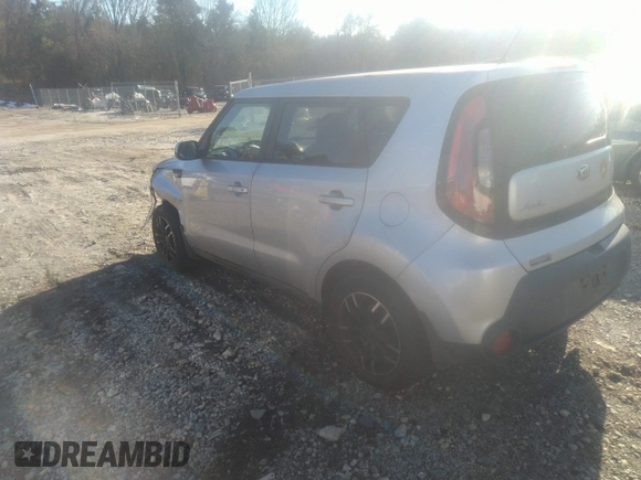 2014 Kia Soul with VIN KNDJN2A28E7746079, listed as a IAAI auction lot 41339648 with 166,617 mi miles. Bid and sale history available at carsss.com. Image 3.