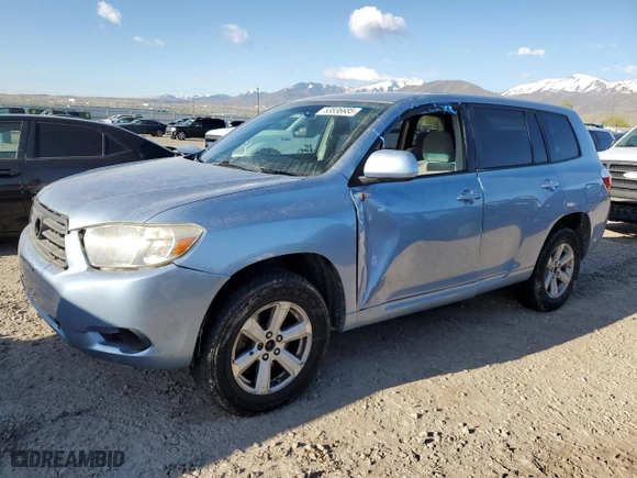 2008 Toyota Highlander with VIN JTEES41A482080574, listed as a Copart auction lot 53836685 with 138,804 mi miles and Clean Title. Bid and sale history available at carsss.com. Image 1.