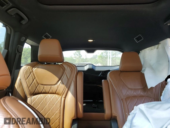 2023 Infiniti QX60 Autograph with VIN 5N1DL1HU3PC353763, listed as a Copart auction lot 52524745 with 25,541 mi miles and Salvage title. Bid and sale history available at DreamBid. Image 10.
