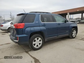 2016 GMC Terrain SLE with VIN 2GKALNEK9G6358917, listed as a Copart auction lot 43624355 with 144,671 mi miles and Salvage Title. Bid and sale history available at carsss.com. Image 3.