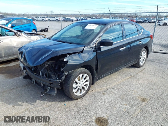 2018 Nissan Sentra SV with VIN 3N1AB7AP6JL624637, listed as a IAAI auction lot 41629422 with 143,673 mi miles. Bid and sale history available at carsss.com. Image 17.