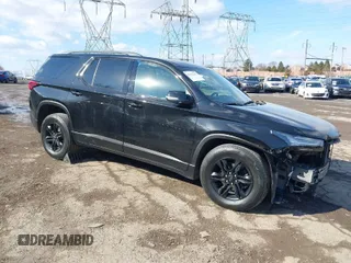 2023 Chevrolet Traverse LT Cloth with VIN 1GNEVGKWXPJ170993, listed as a IAAI auction lot 41532217 with 33,596 mi miles. Bid and sale history available at carsss.com. Image 1.