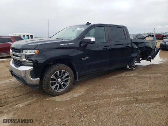 2019 Chevrolet Silverado 1500 LT with VIN 3GCPWCED4KG256411, listed as a Copart auction lot 51930345 with 73,485 mi miles and Salvage Title. Bid and sale history available at carsss.com. Image 1.