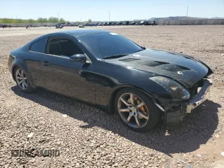 2004 Infiniti G35 w/Leather z VIN JNKCV54E84M811477, wystawiony jako Copart lot #53752825 z przebiegiem 124 140 mil mil oraz Szkoda całkowita • Salvage title. Historia ofert i sprzedaży dostępna na DreamBid. Obrazek 4.