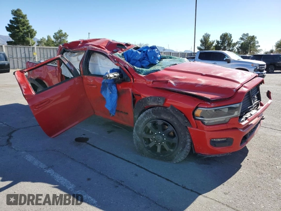 2019 Ram 2500 Laramie with VIN 3C6UR5FJ5KG721991, listed as a Copart auction lot 81397294 with 0 mi miles and Salvage Title. Bid and sale history available at carsss.com. Image 4.